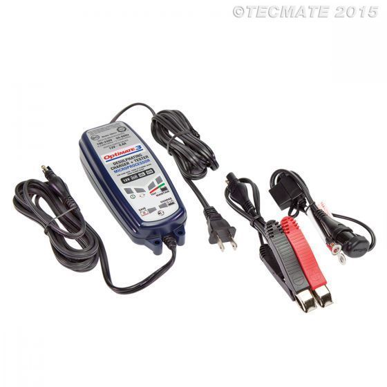 Optimate 3 Motorcycle Battery Charger
