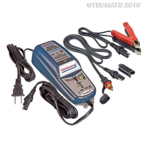 Optimate 4 Dual Program BMW Can Bus Edition Battery Charger
